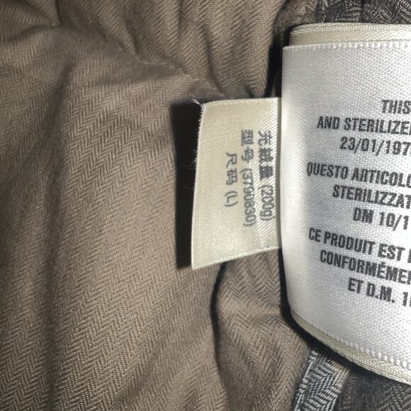 Burberry Brit Erwood Down Puffer Jacket Women’s L Metallic Bronze Olive Y2K - Picture 14 of 16